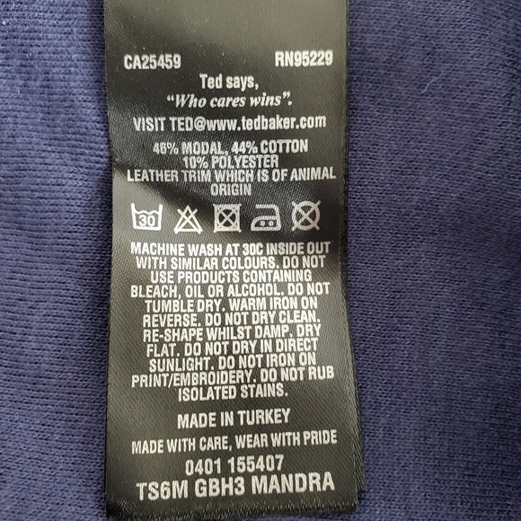 Ted Baker London Mandra Quarter Zip Pullover Size 7 US 3XL Long Sleeve Sweater - Picture 12 of 15